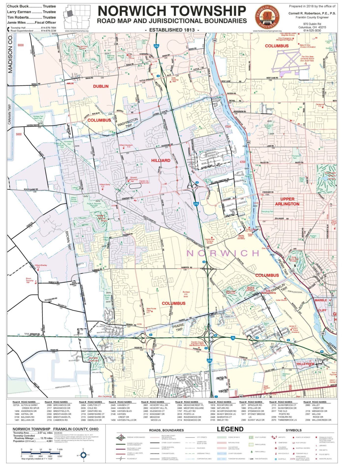 Township Maps Franklin County Engineer's Office