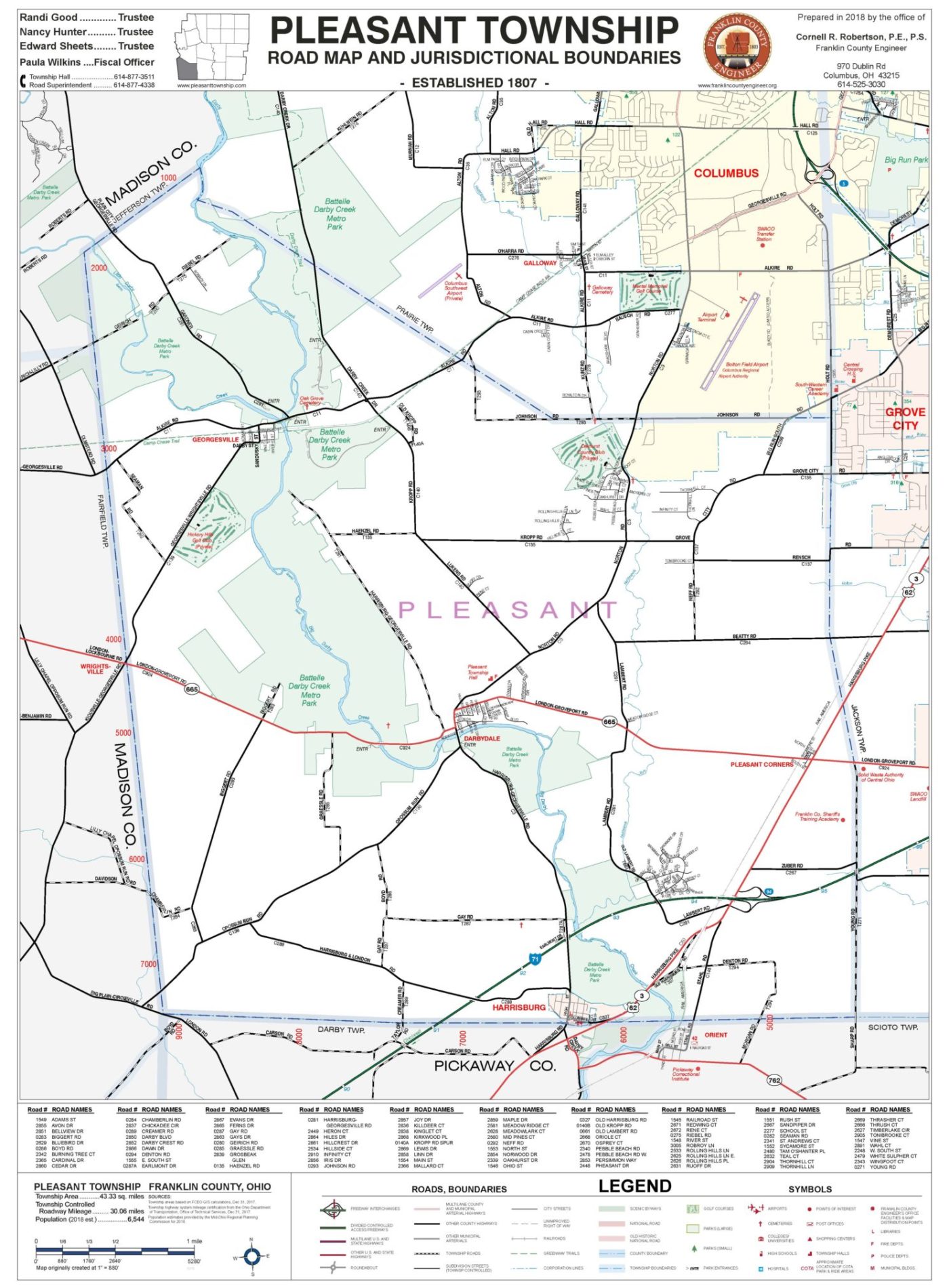 Township Maps Franklin County Engineer's Office