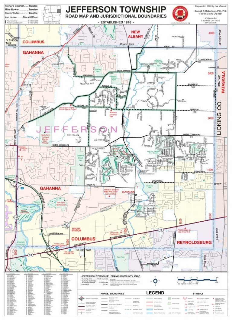 Township Maps Franklin County Engineer's Office